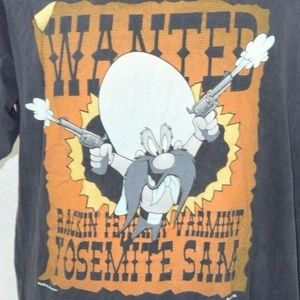 Vintage Looney Tunes Shirt Yosemite Sam T Vntg 90s
